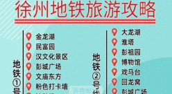 徐州地铁游玩全攻略 本地人绝藏路线大公开