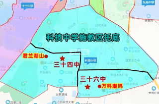 一图看懂徐州学区施教区
